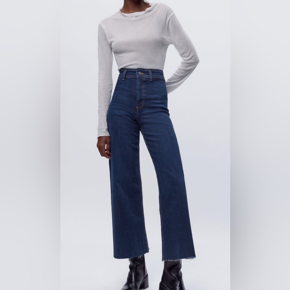 Zara Marine Straight Jeans